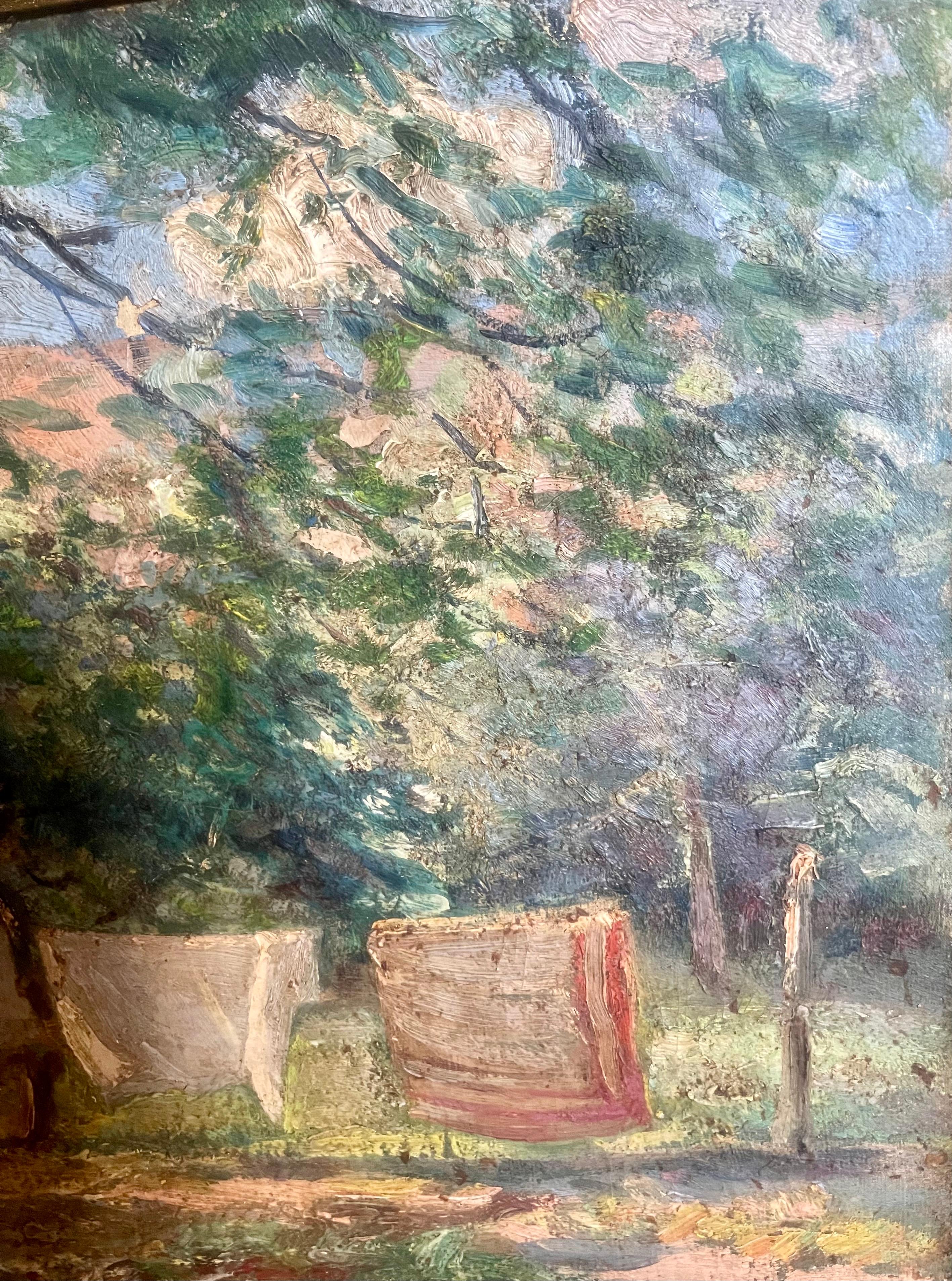 Öl auf Leinwand 