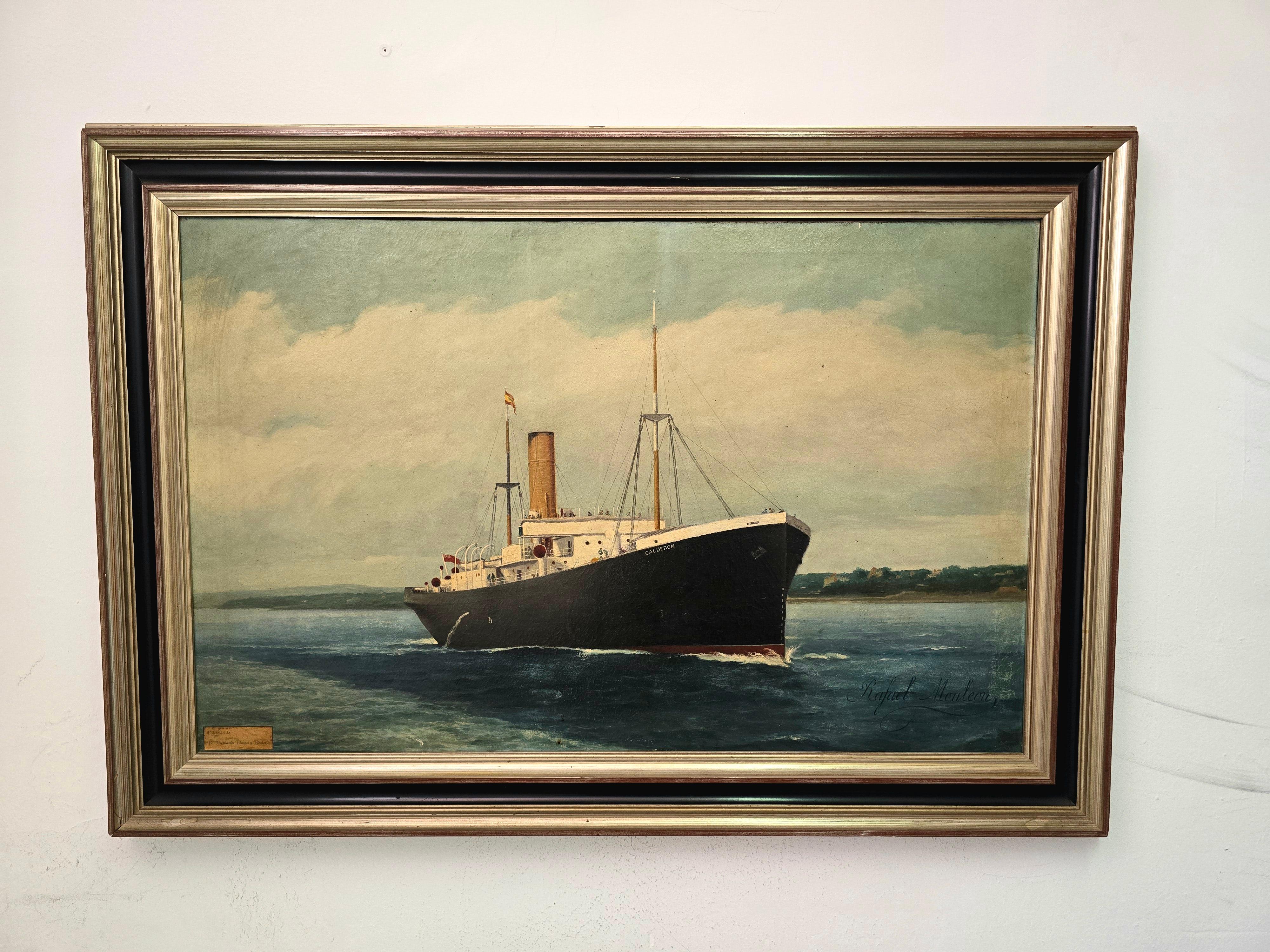 Öl auf Leinwand 