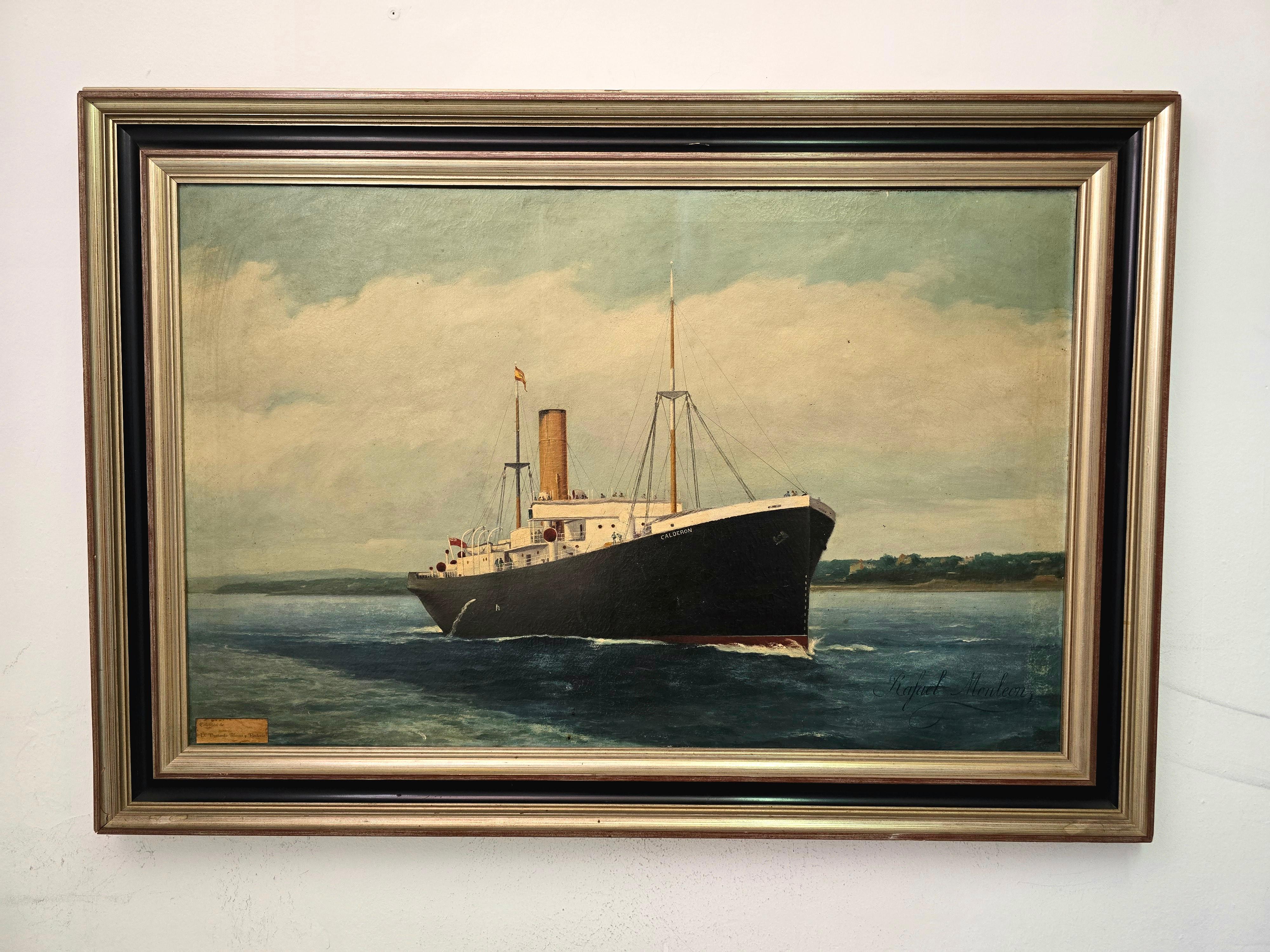 Öl auf Leinwand 