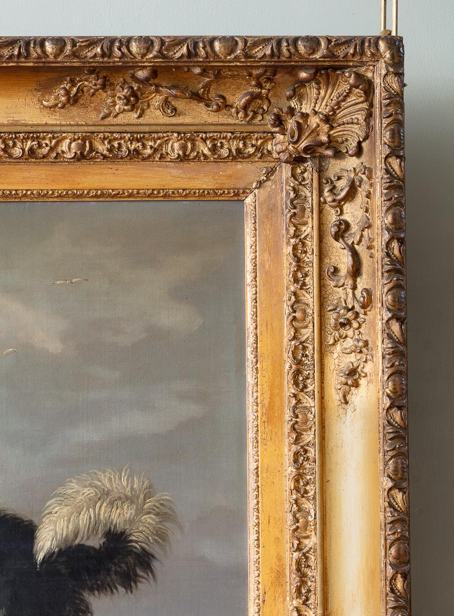 Óleo sobre lienzo; Terranova frente a la costa inglesa, por Edmund Bristow (1787-1876) siglo XIX en venta