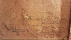 Oil on Canvas of Woronora Creek by Fernleigh L. Montague