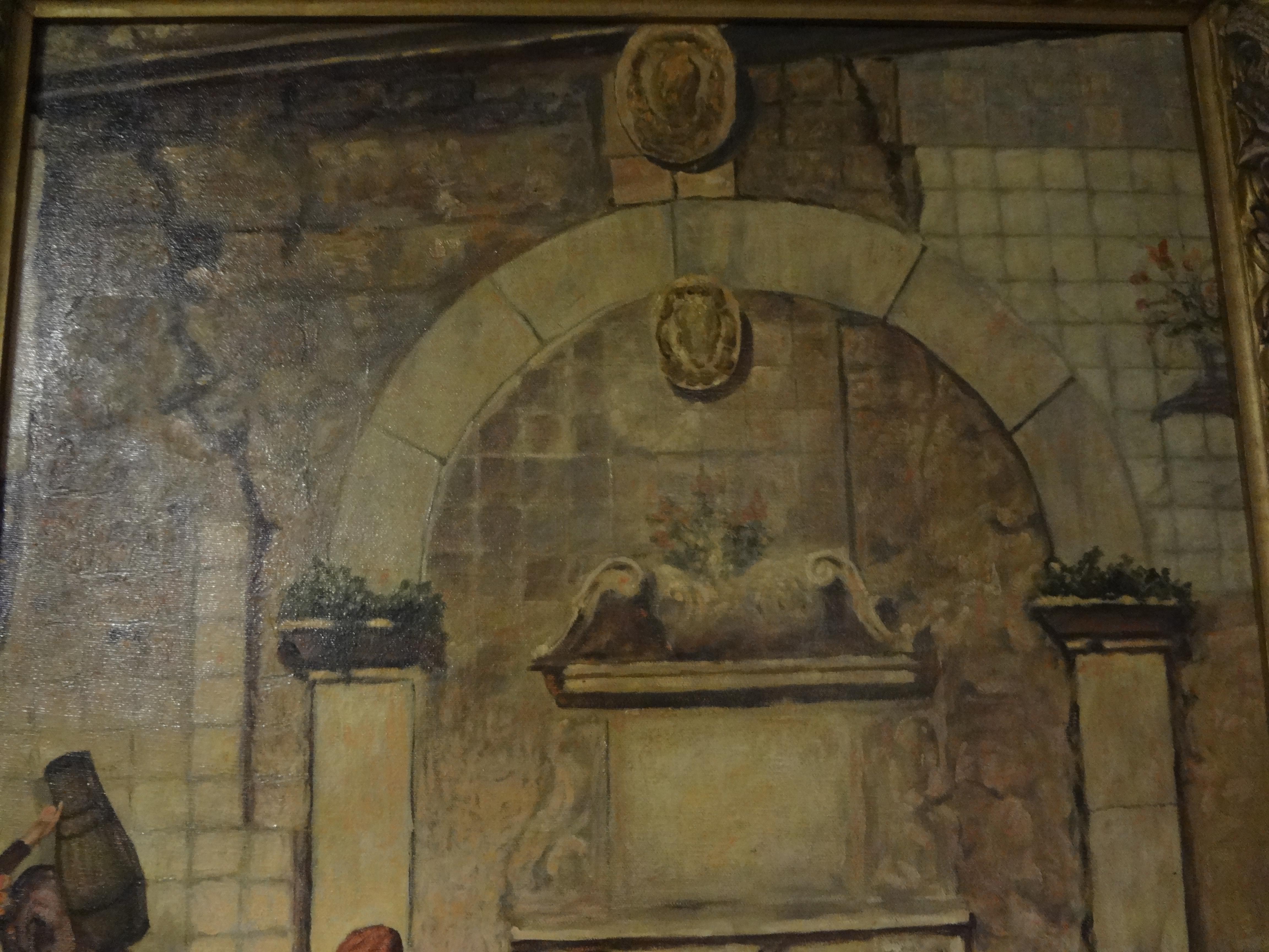 Olio su tela, Scena orientalista, firmato Louis Saphier In condizioni buone in vendita a Houston, TX