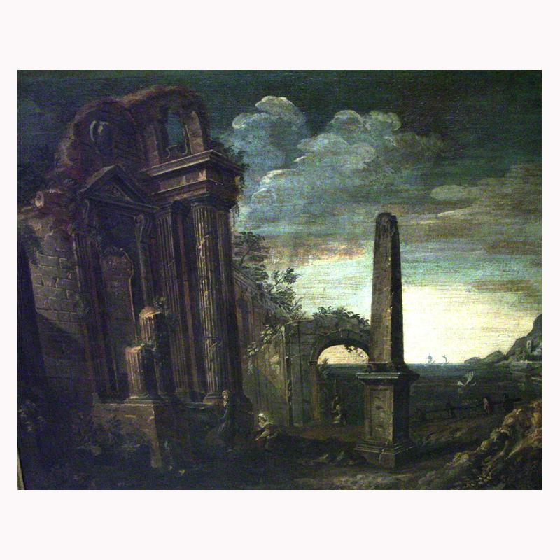 Oil on Canvas Painting, 18th Century 1
