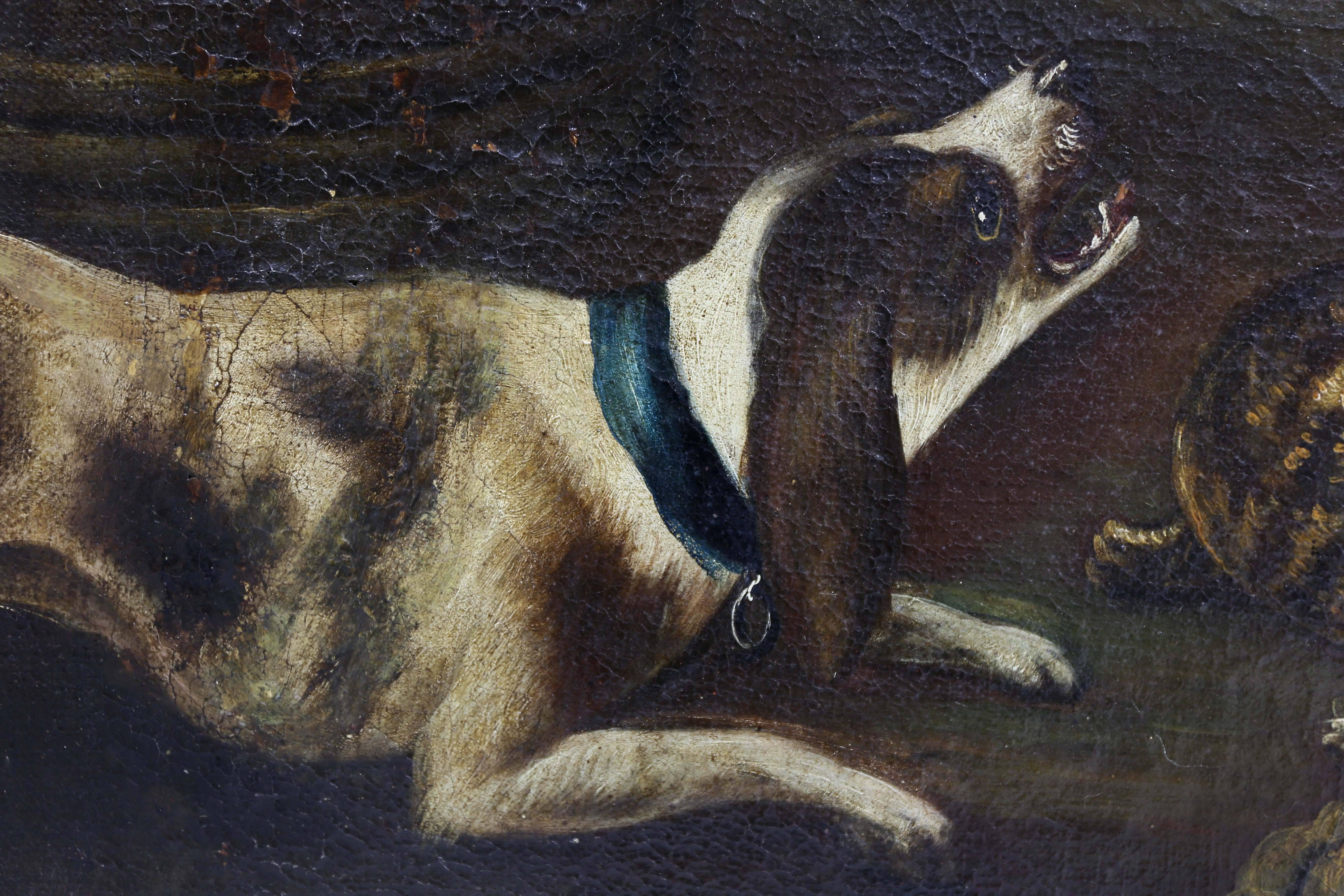 Oil on Canvas Painting Attributed to Hondecoeter 3