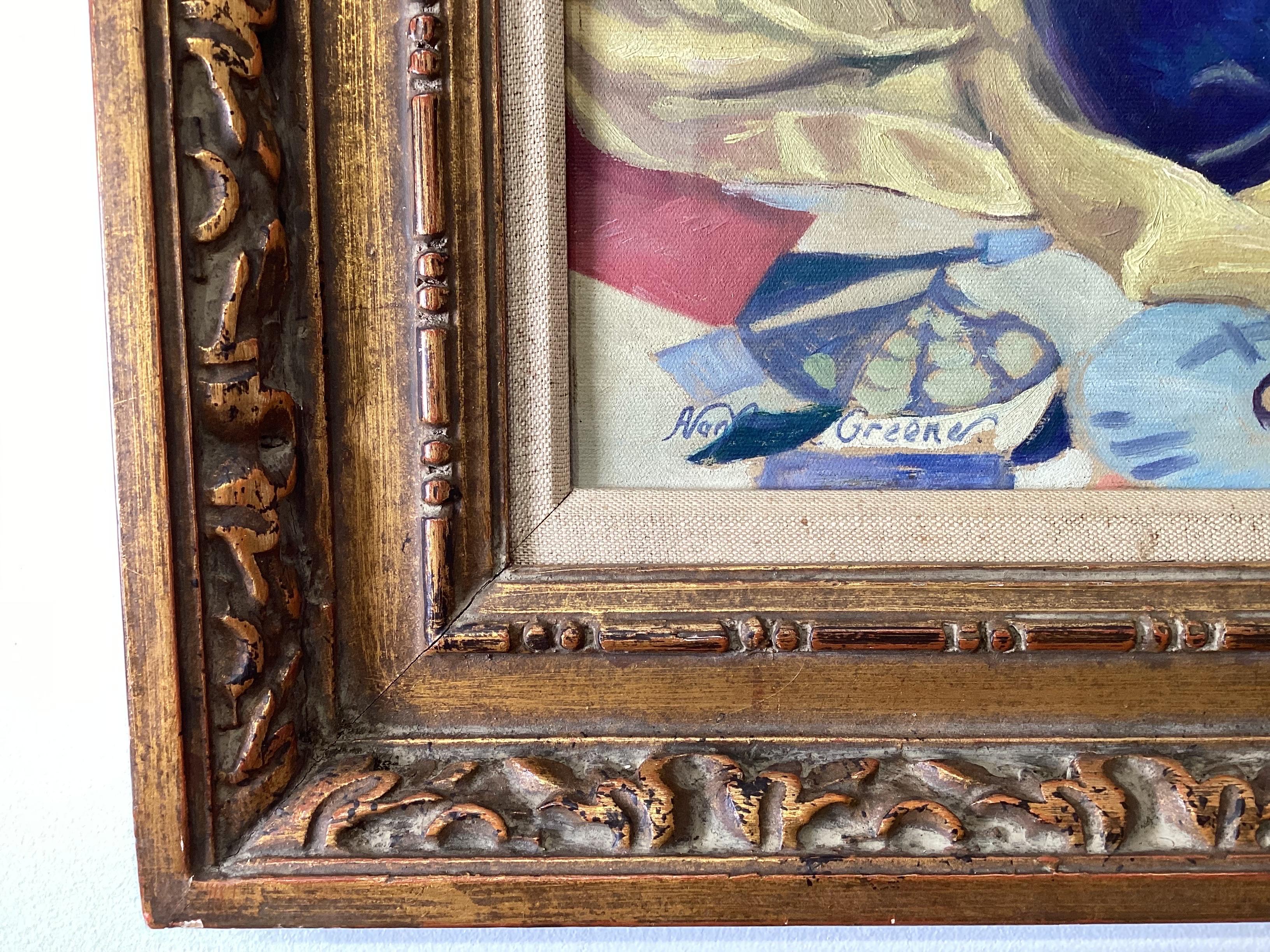 Óleo sobre lienzo de Albert Van Nesse Greene (1887-1971) 