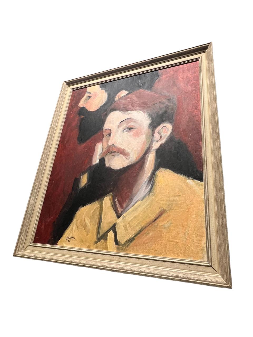Dipinto olio su tela dell'artista Bailey, Clifford (americano, nato nel 1969), intitolato 