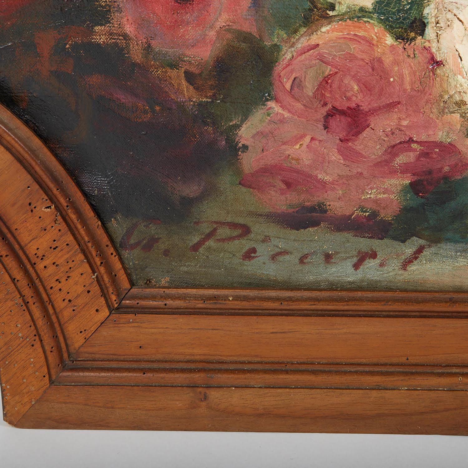 Óleo sobre lienzo, Pintura de Georges Picard, Primavera, Periodo Art Nouveau. en venta 1