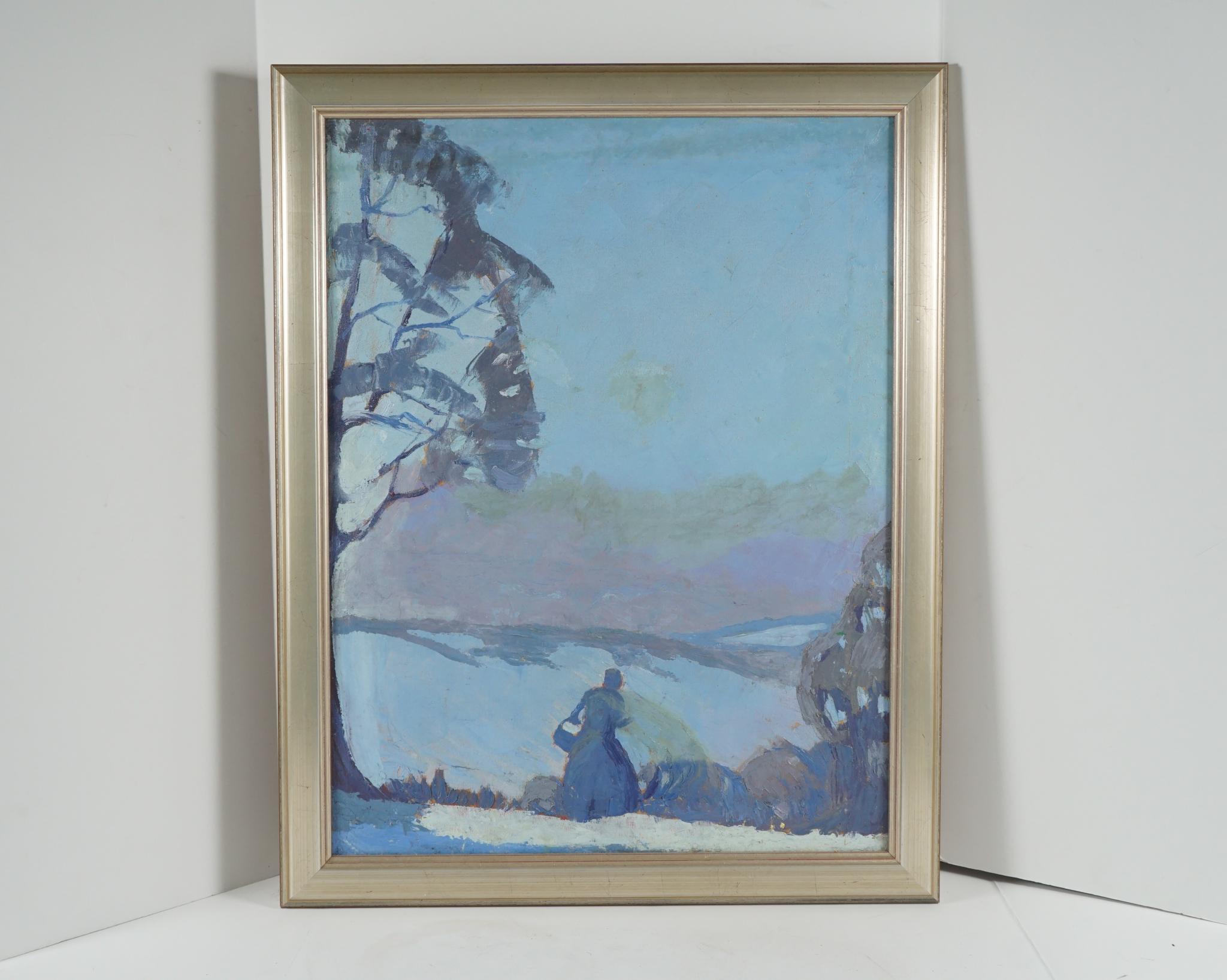 Oil on Canvas Painting by Joseph Plavcan 1