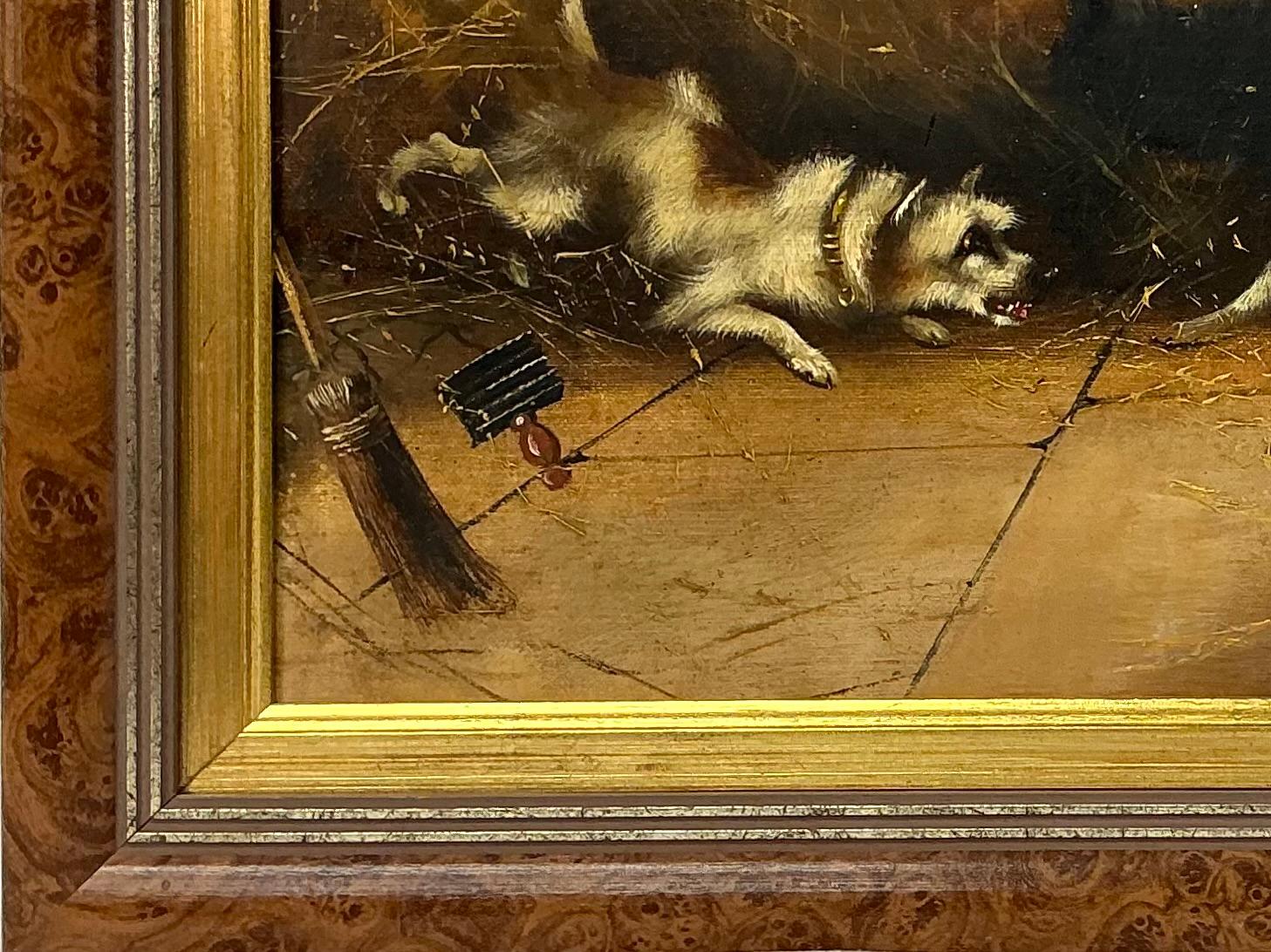 Inglese Quadro olio su tela, 
