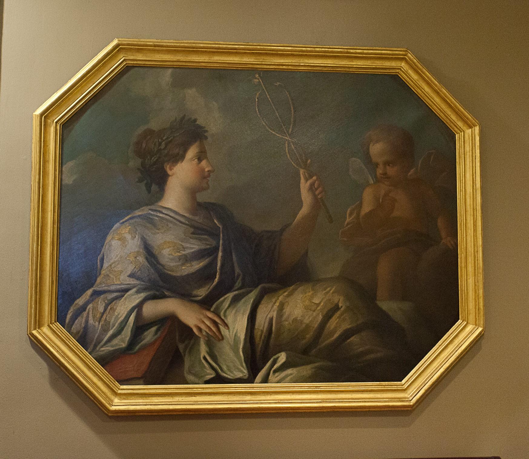 Neoclassical Oil on Canvas, ‘Peace’, Unsigned, England, circa 1825 For Sale
