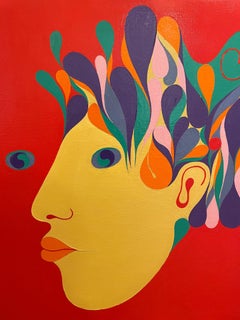 Oil on Canvas Portrait #2 by Albert Radoczy