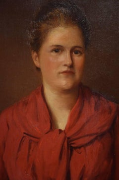 Oil on Canvas Portrait of a Lady