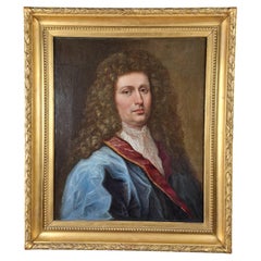 Oil On Canvas - Portrait Of A Man Of Quality - 17th Century
