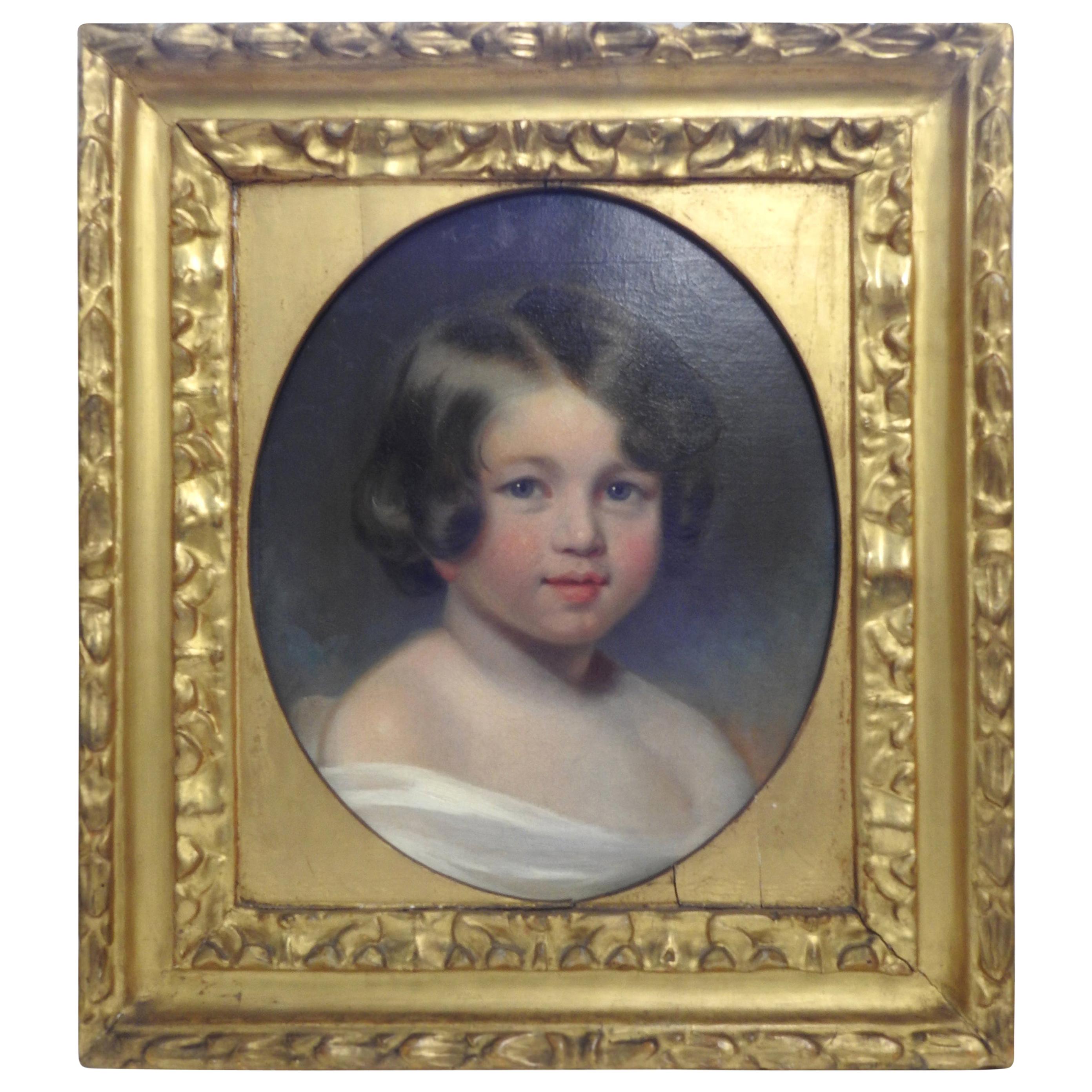 Oil on Canvas, Portrait of Sewanee Student For Sale