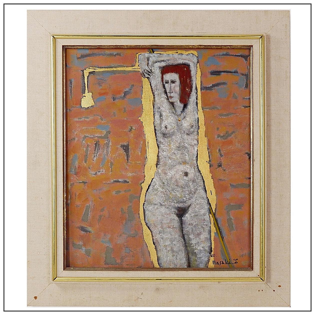 Óleo Sobre Lienzo - Firmado MASAKI y fechado 1980'
Pintura - decoración - Vintage
Medidas : 38,5cmxH46,5cm - Con marco : 53cmx61cm 
Desgaste propio de la edad y el uso.

 