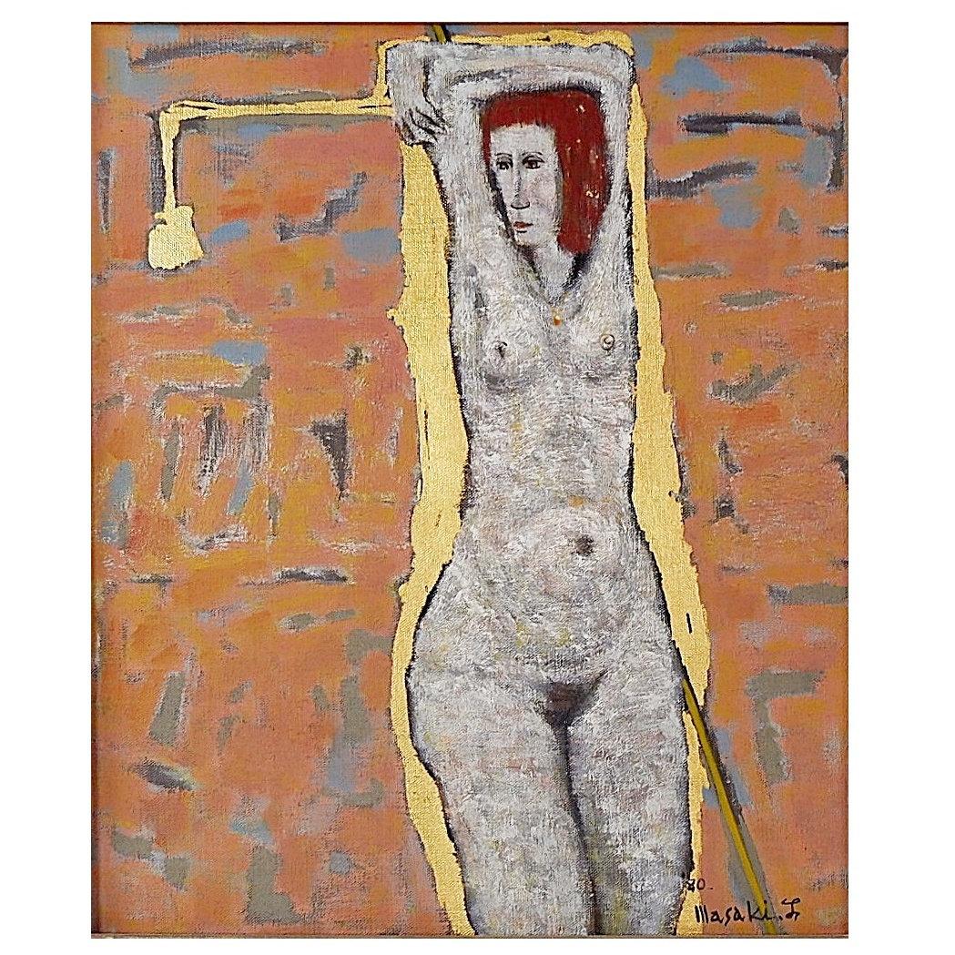 Óleo Sobre Lienzo - Firmado MASAKI y fechado 1980' en venta 2