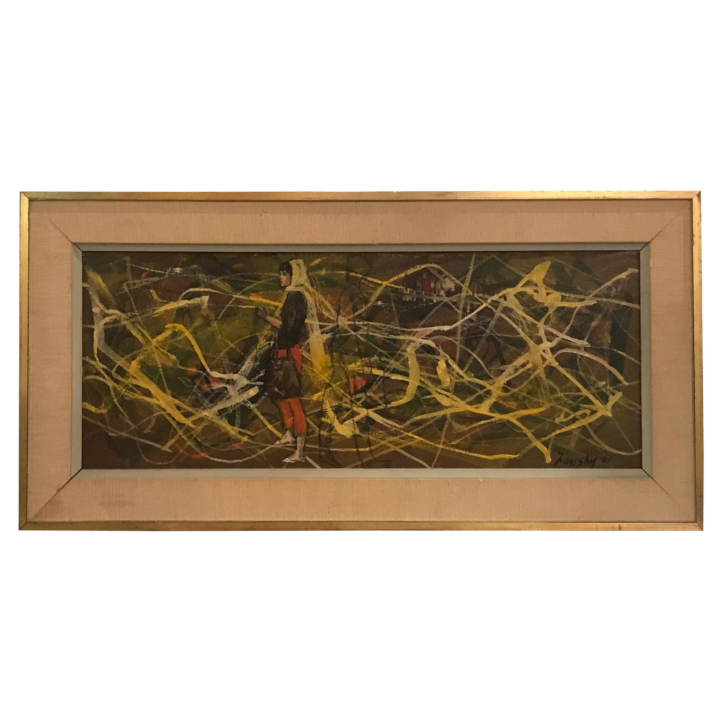 Oil on Canvas Signed Zansky, 'USA'