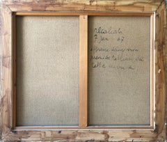 Oil on canvas, the Dove by Antonio Recalcati (1838-2022)