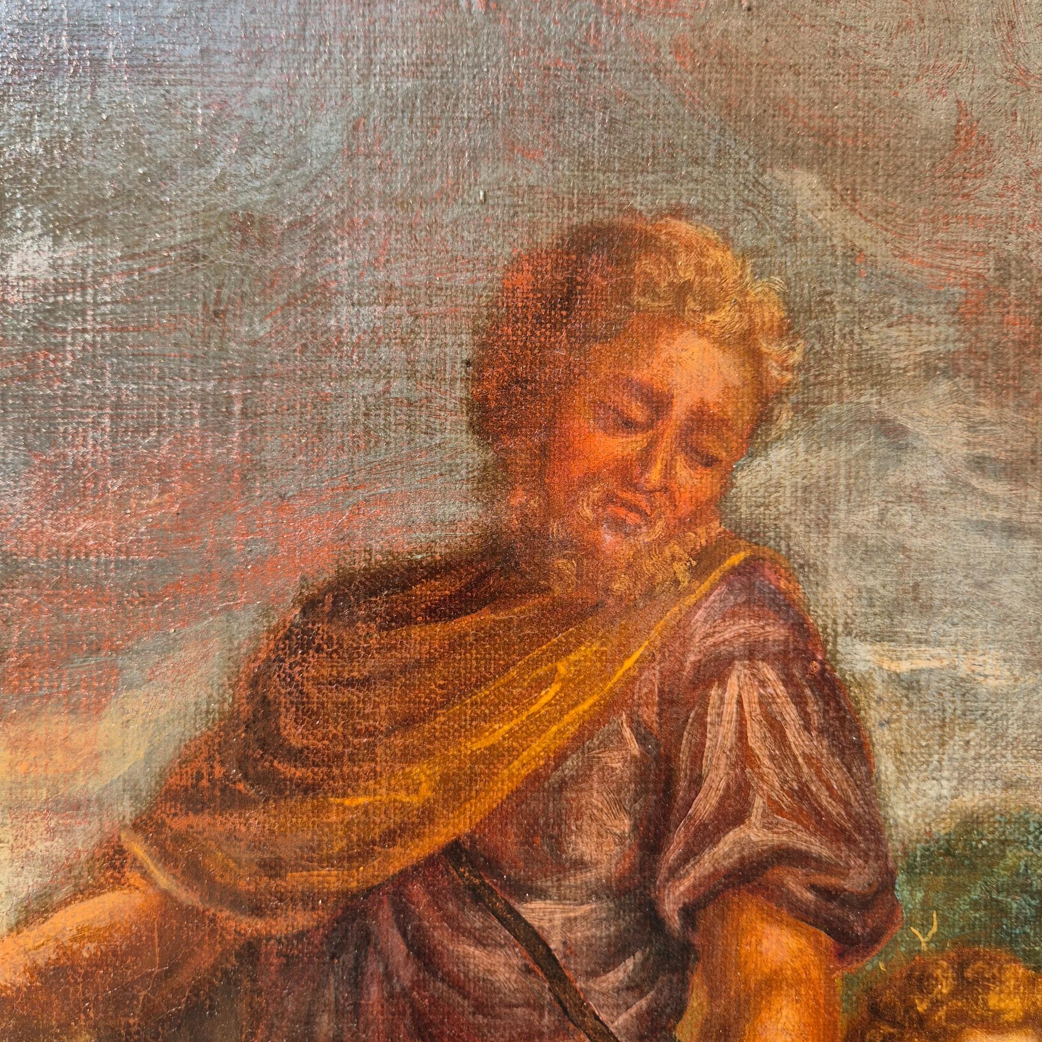 Oil on Canvas — The Return from Egypt - France, 17th Century im Angebot 3