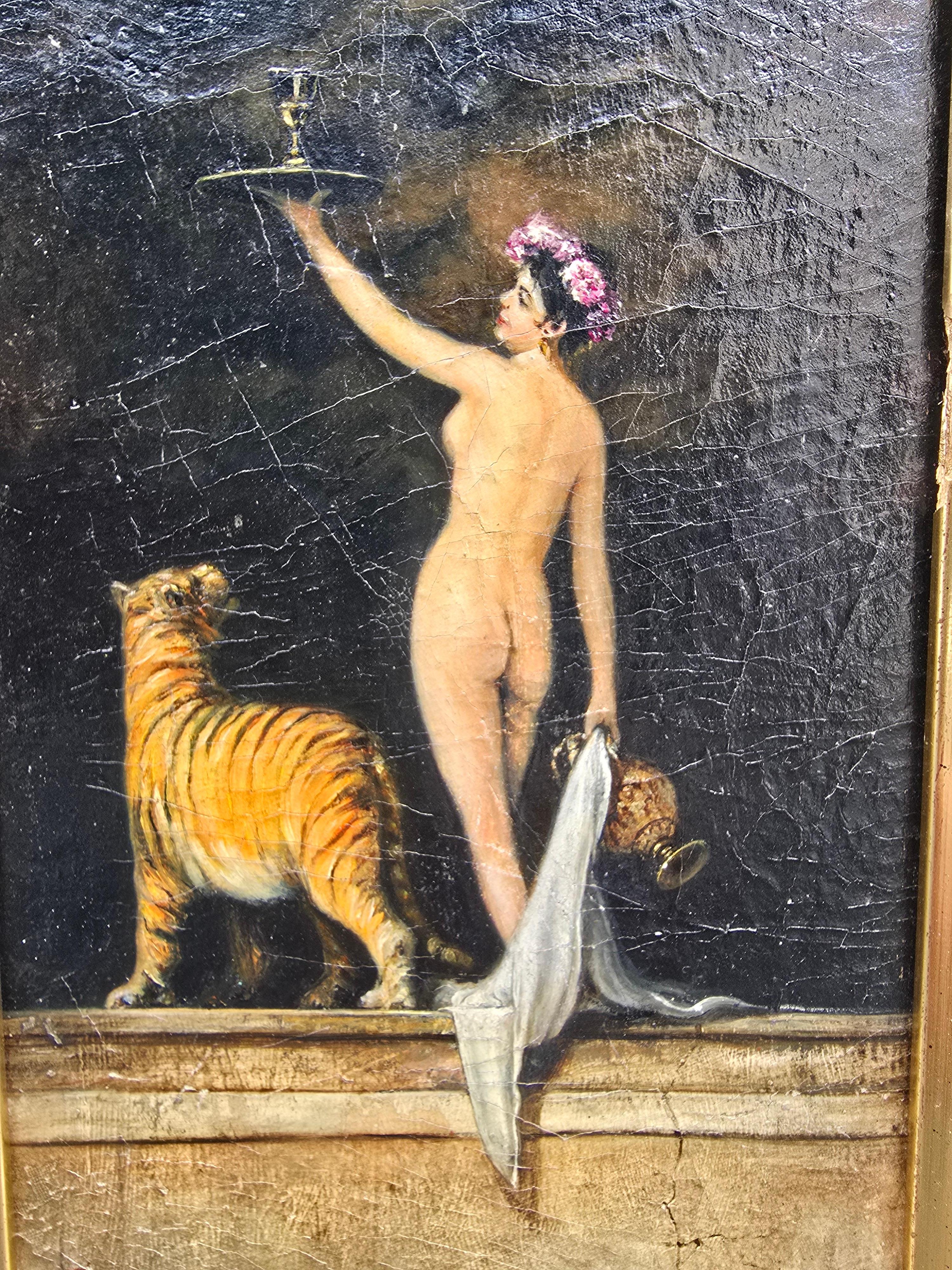 Toile Huile sur toile intitulée 