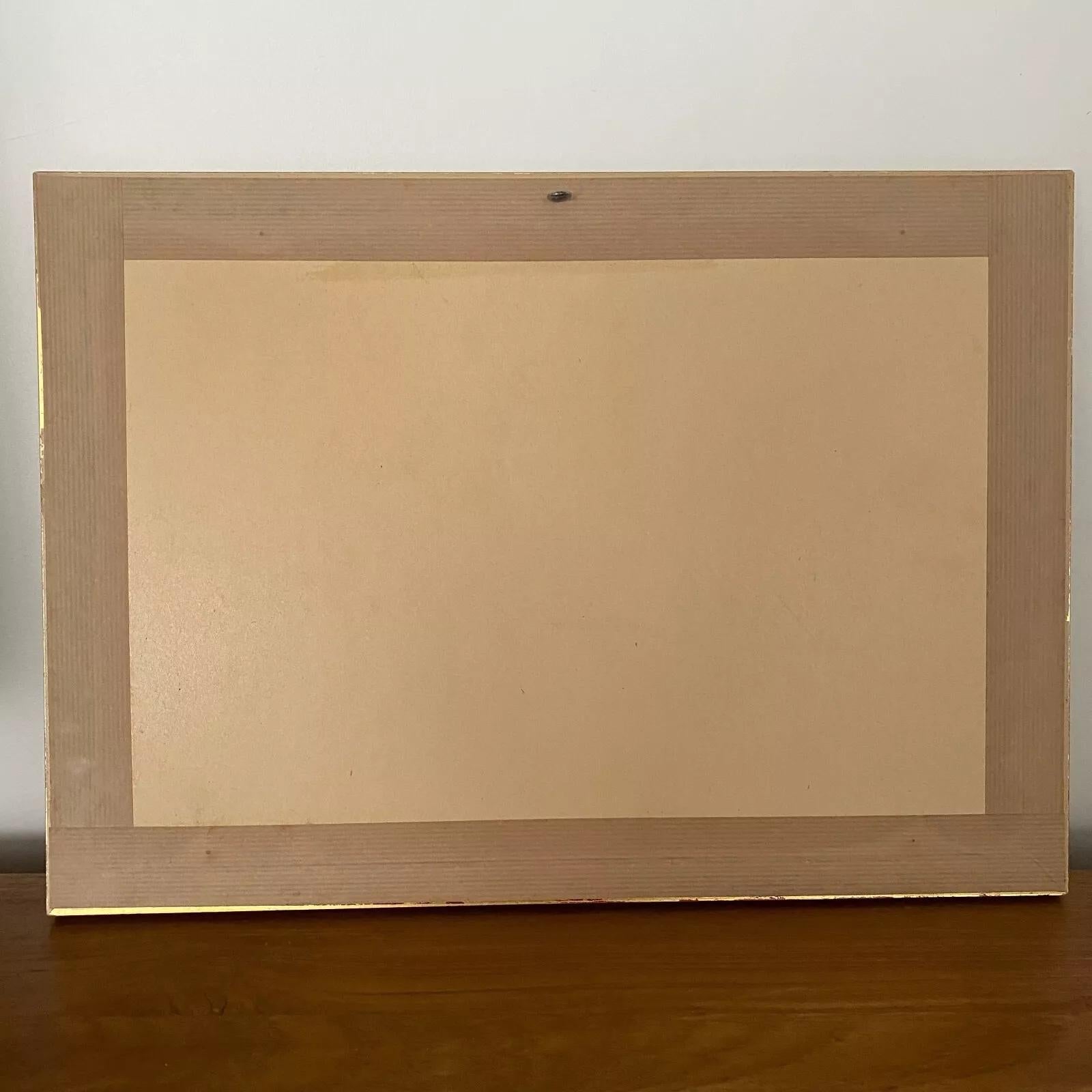 Oil on cardboard by Stanislaw Zukowski body of water at dusk For Sale 5