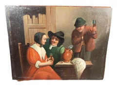 Oil On Copper 19th Century Dutch school