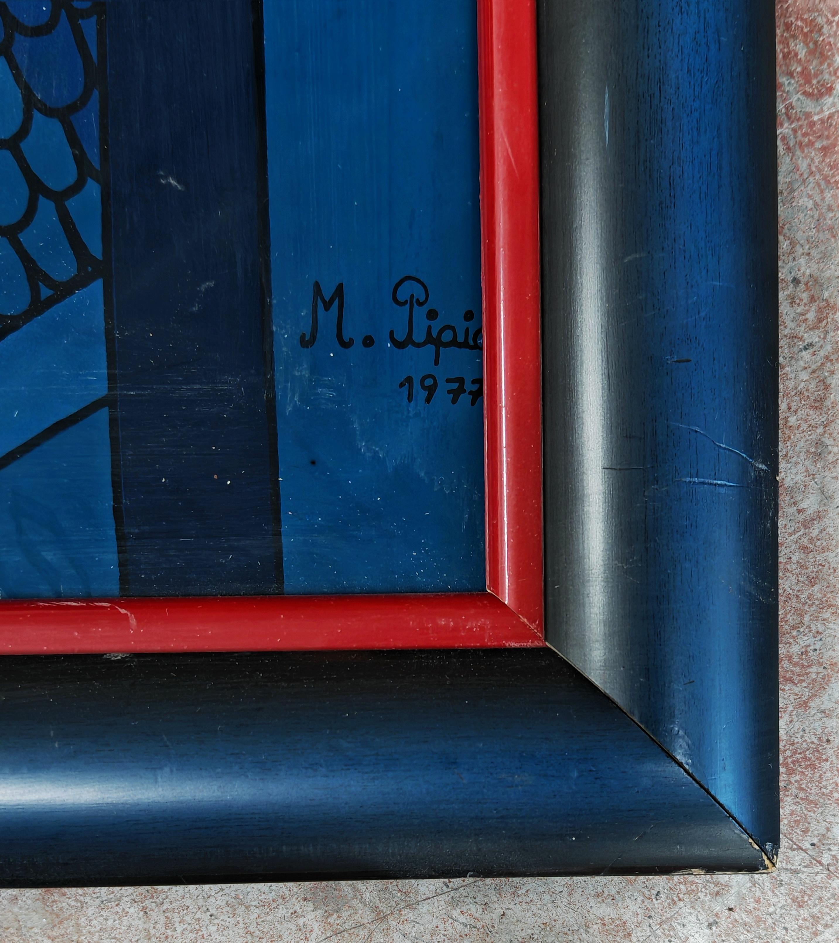 Verre Huile sur verre 