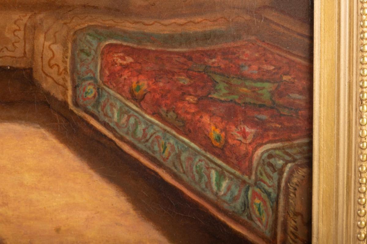 Oil on Orientalist Canvas 