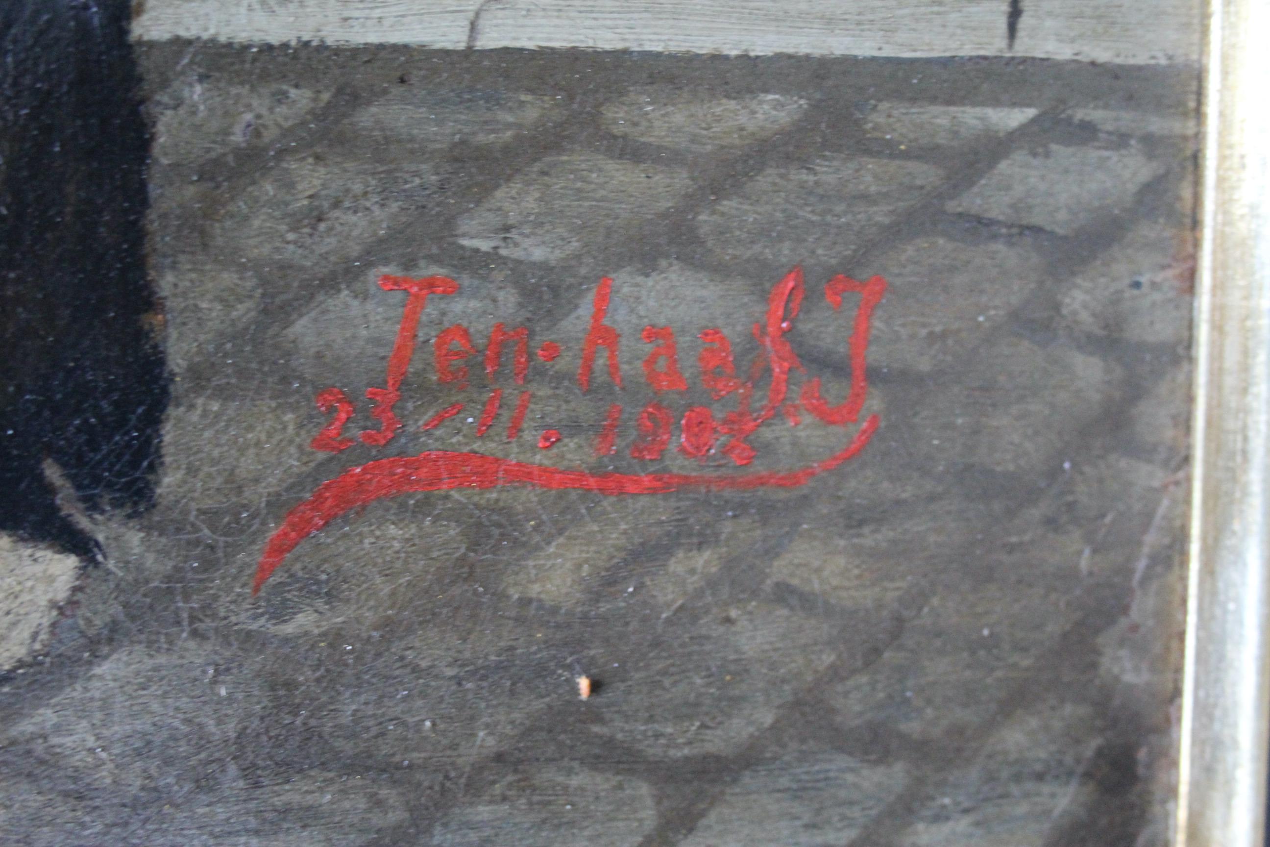 Legno Olio su pannello un cavallo in vendita