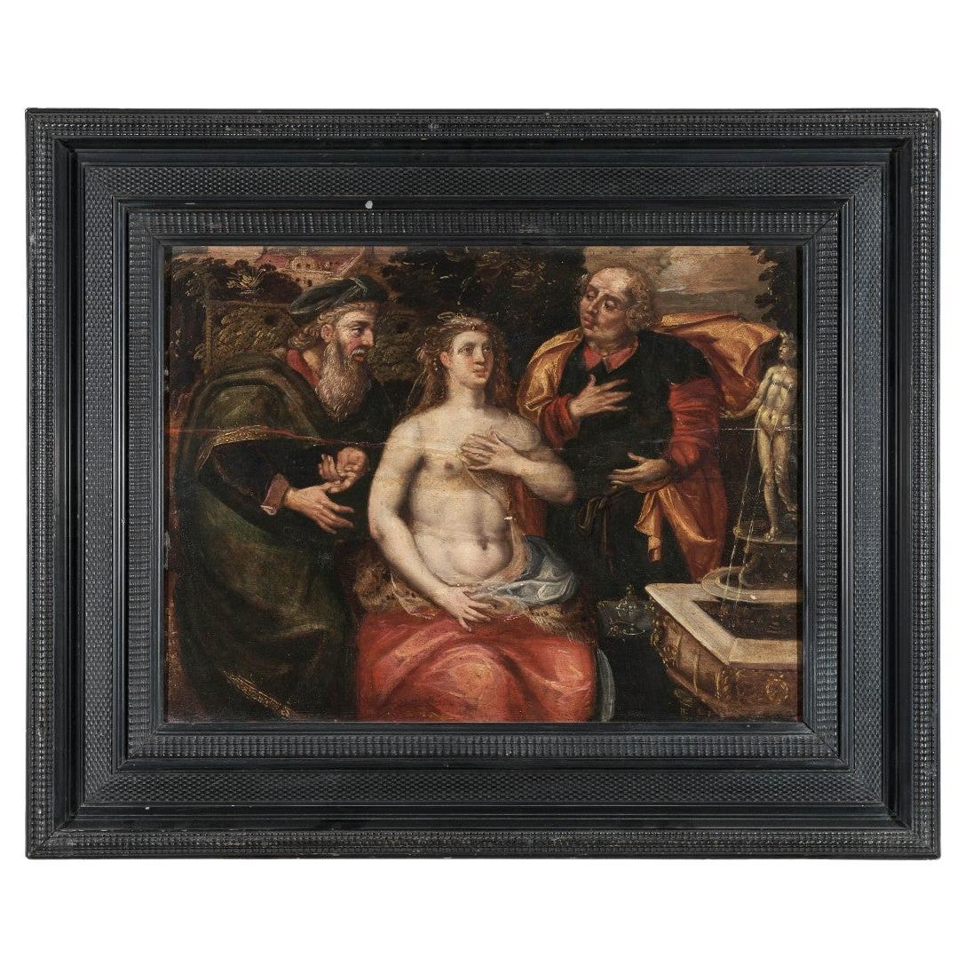 Oil on panel, Flemish School, 17th century