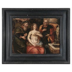 Oil on panel, Flemish School, 17th century