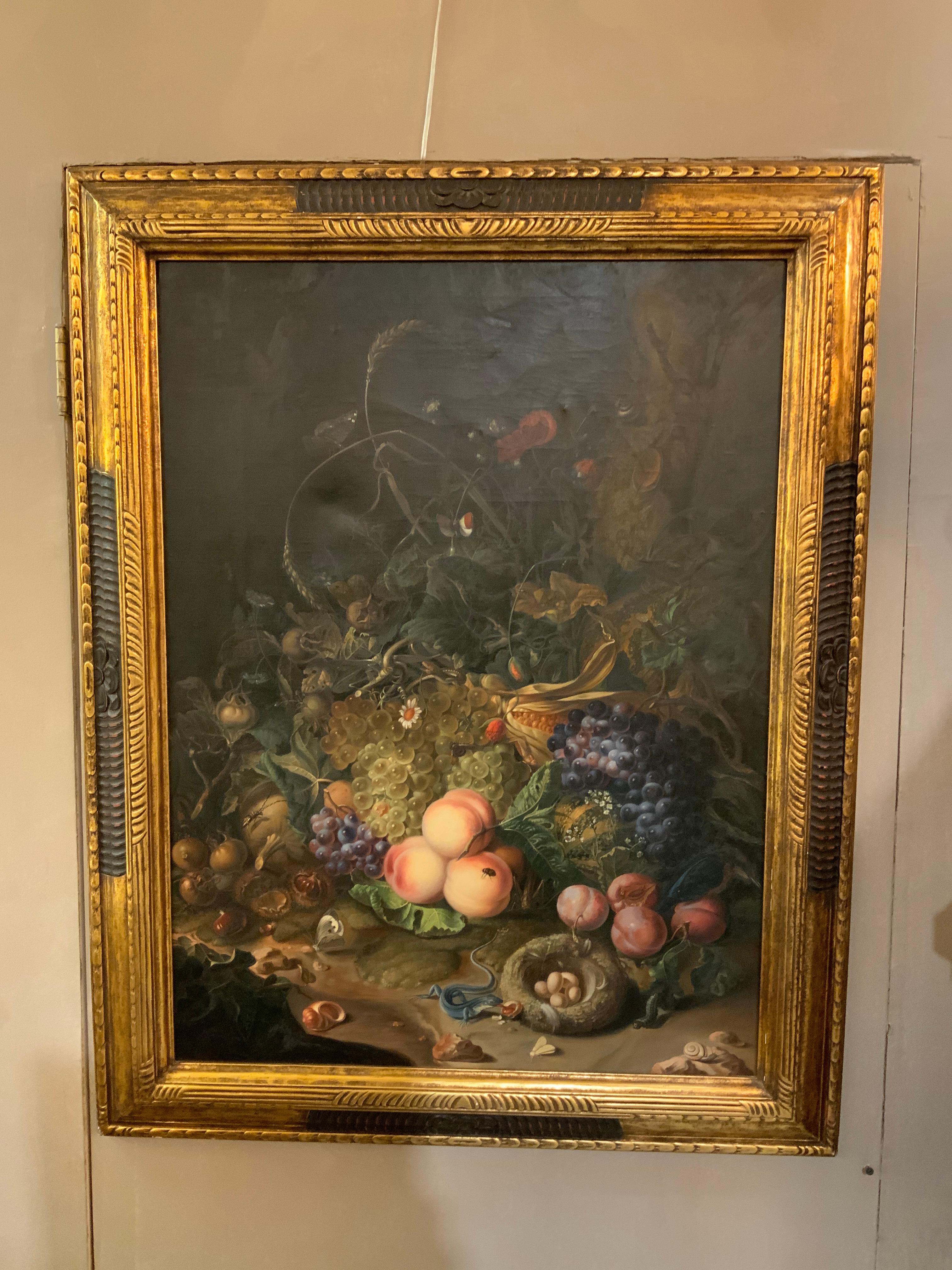 Peinture à l'huile d'après Leone Checchi en vente 3