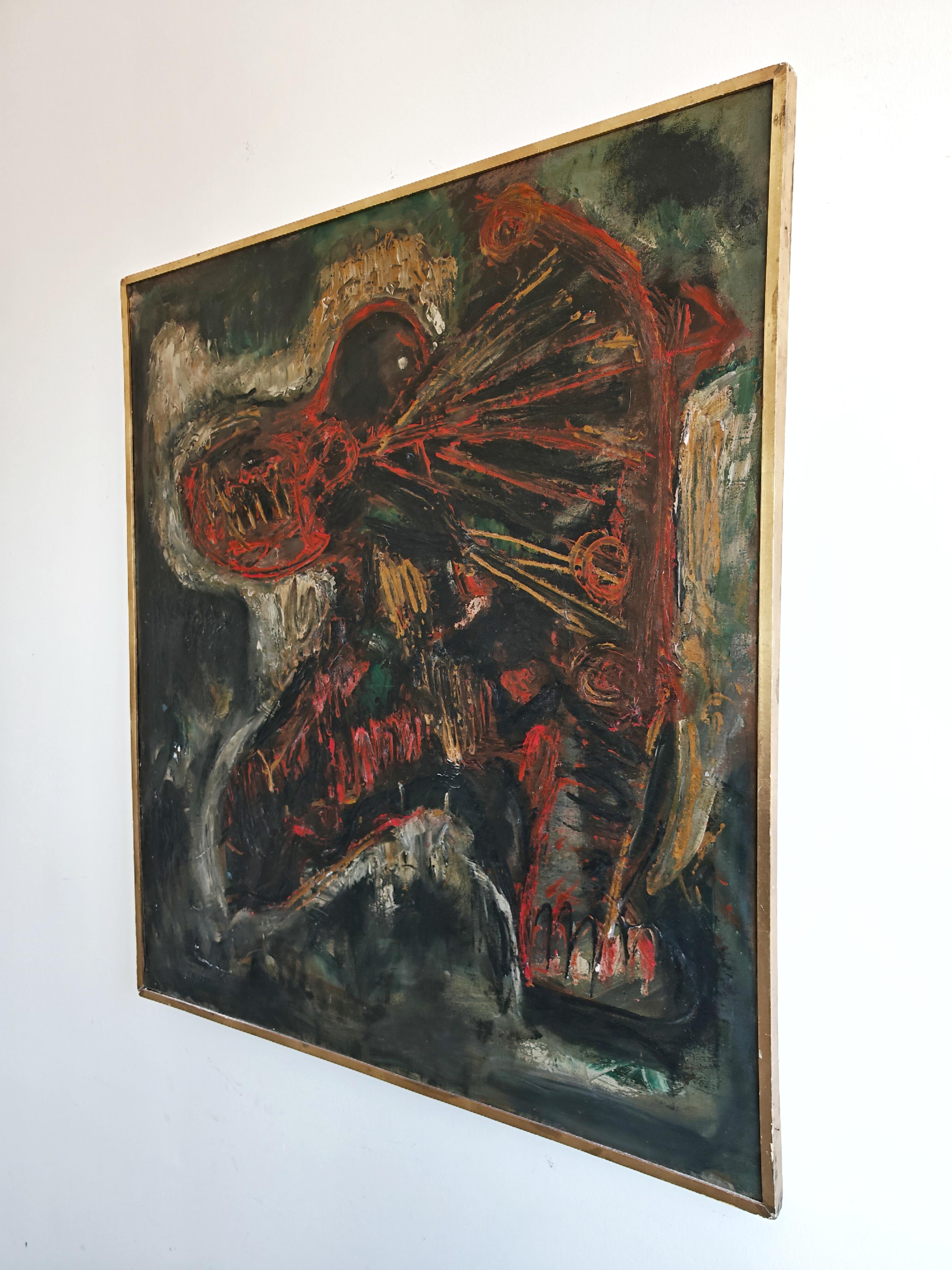 Expressionniste Peinture à l'huile 