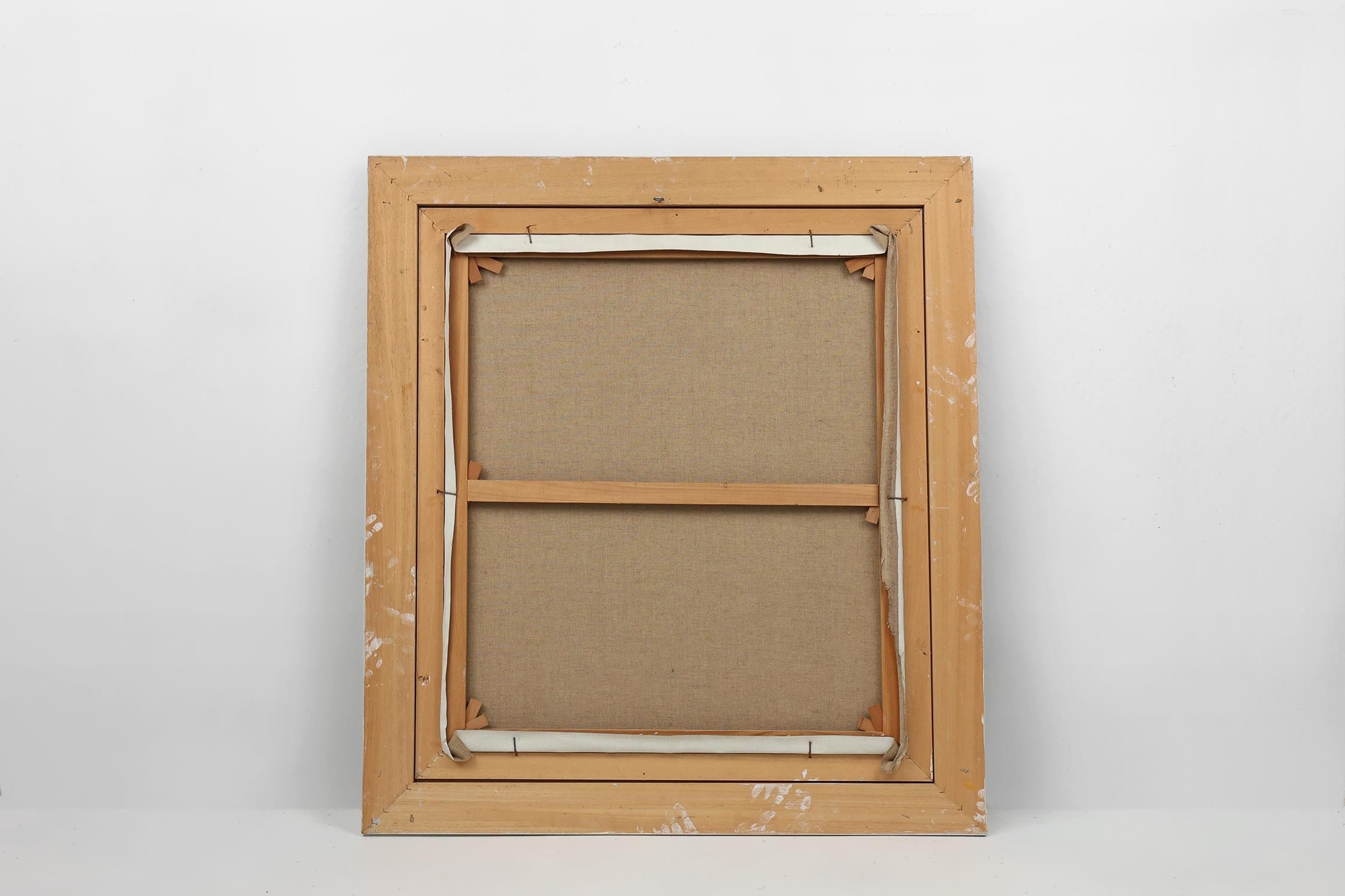 Oil Painting by Belgian artist Theo van Rintel, ca. 1960 For Sale 3