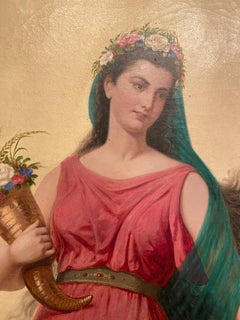 Ölgemälde von Franz Maria Ingenmey:: 1867:: Deutschland