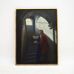 Oil Painting by Genevieve Dael, Couple IV