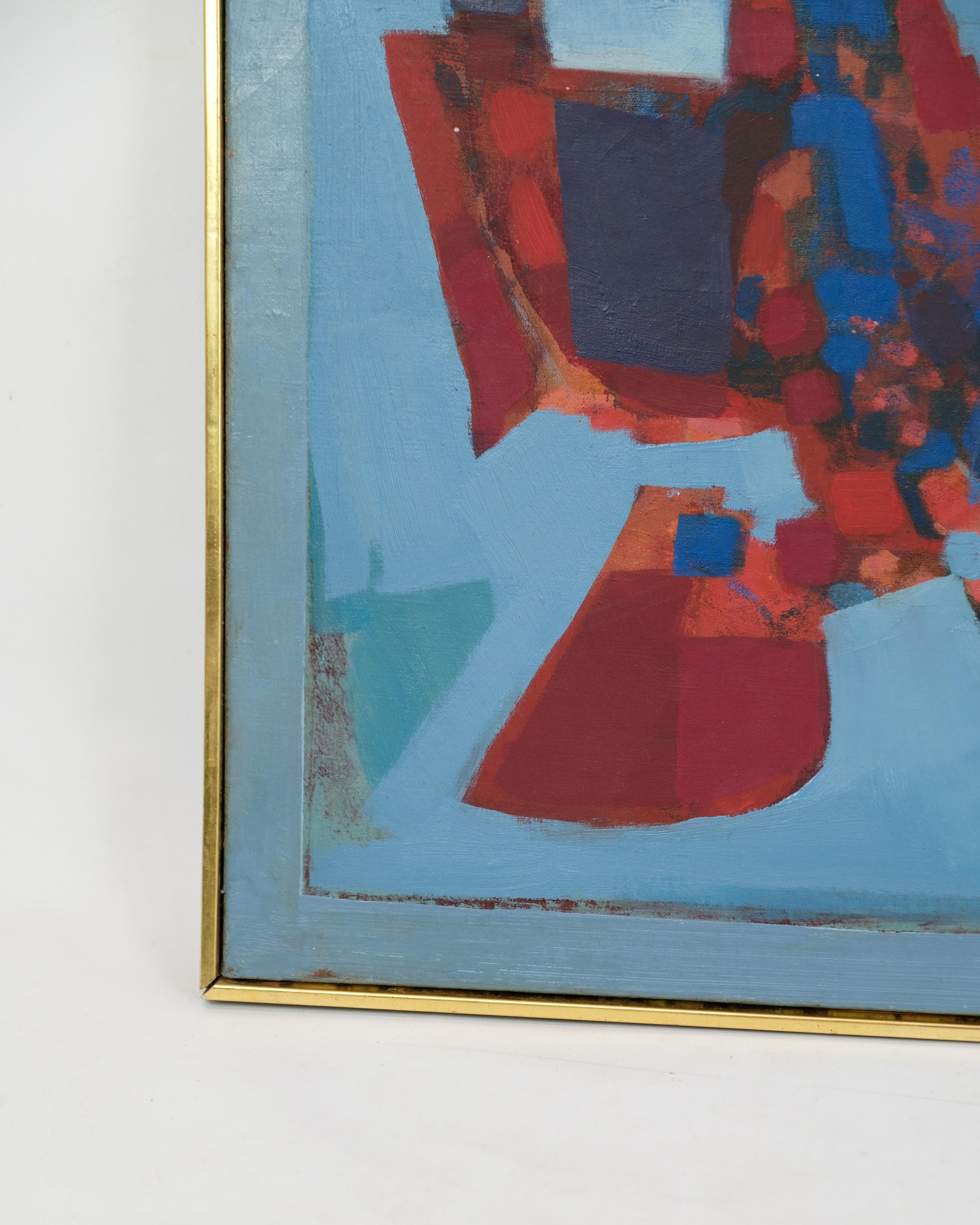 Danois Peinture à l'huile de Gudmund Olsen en vente