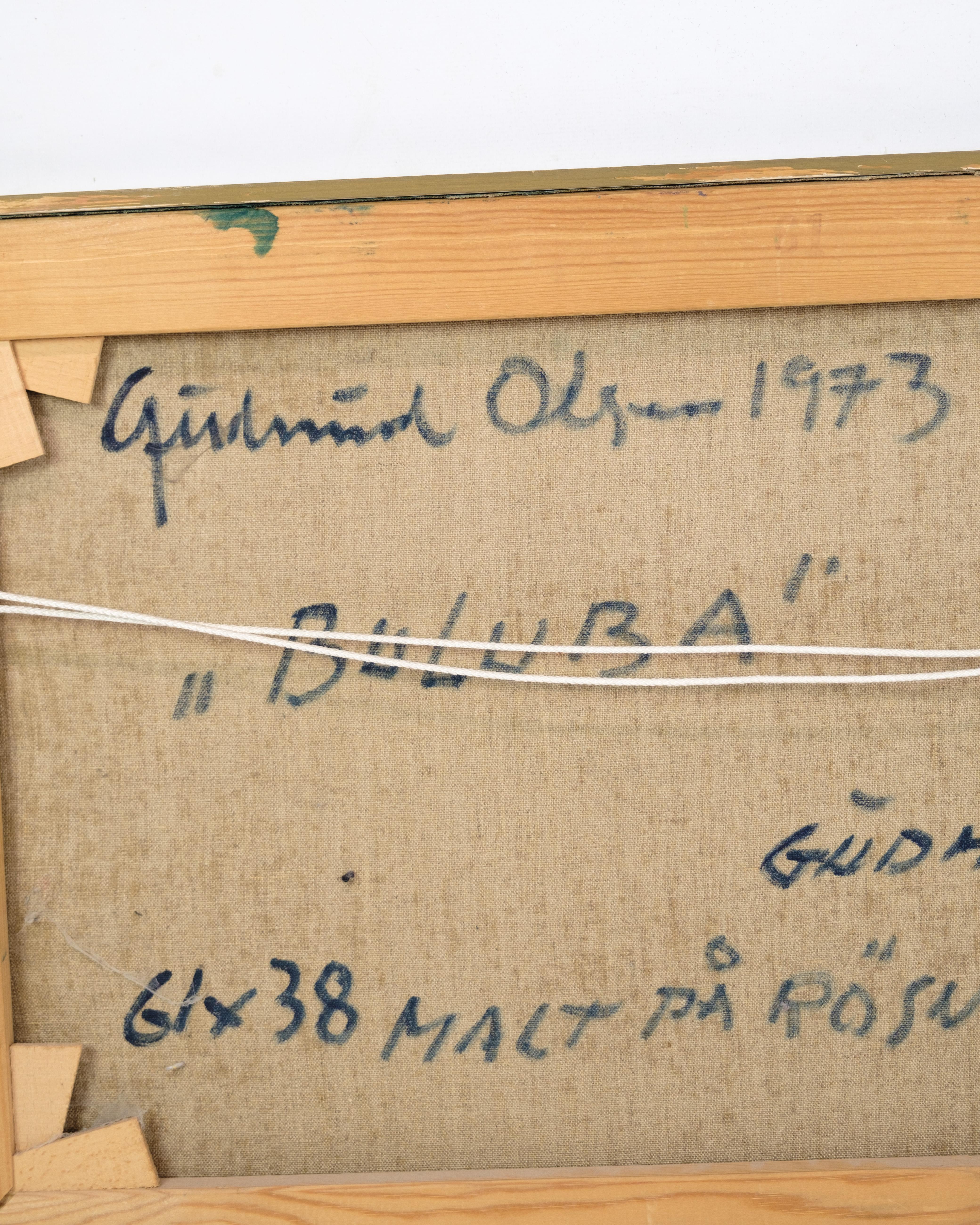 Peinture à l'huile de Gudmund Olsen en vente 1