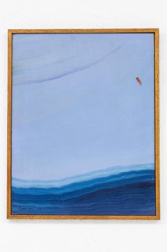 Oil Painting by Harry Booström, Sweden, 1967