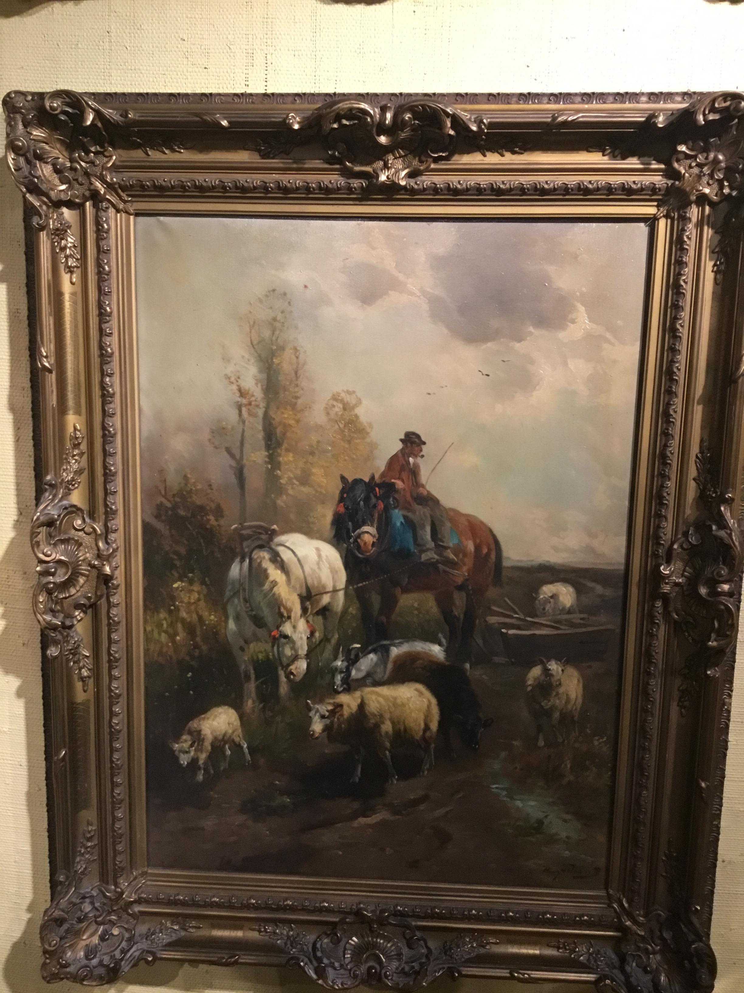 paintings of farm scenes