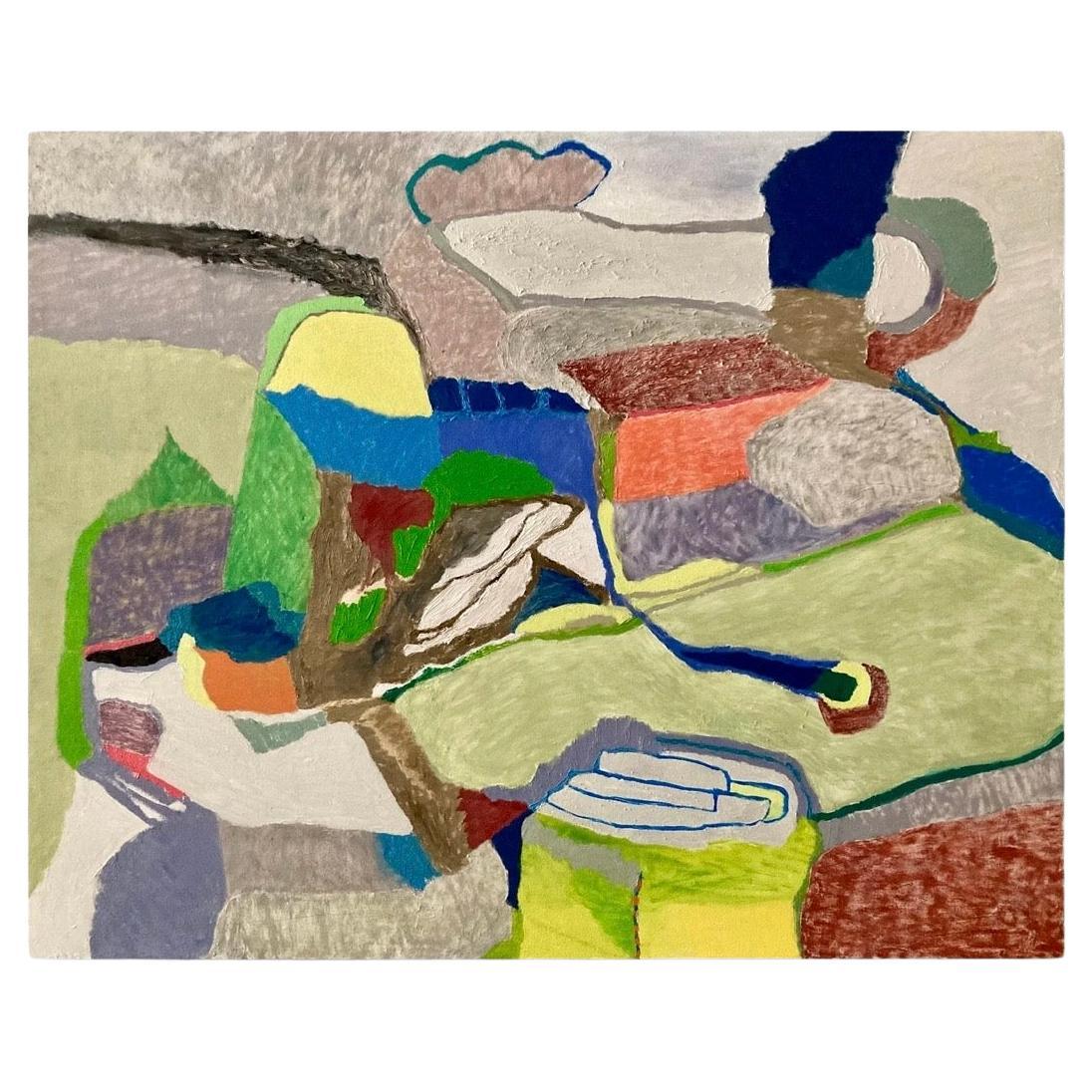 Oil painting by Jeffrey Sanderson