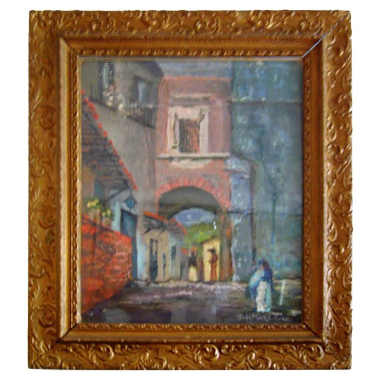Oil painting by Joan Mack Oliver For Sale