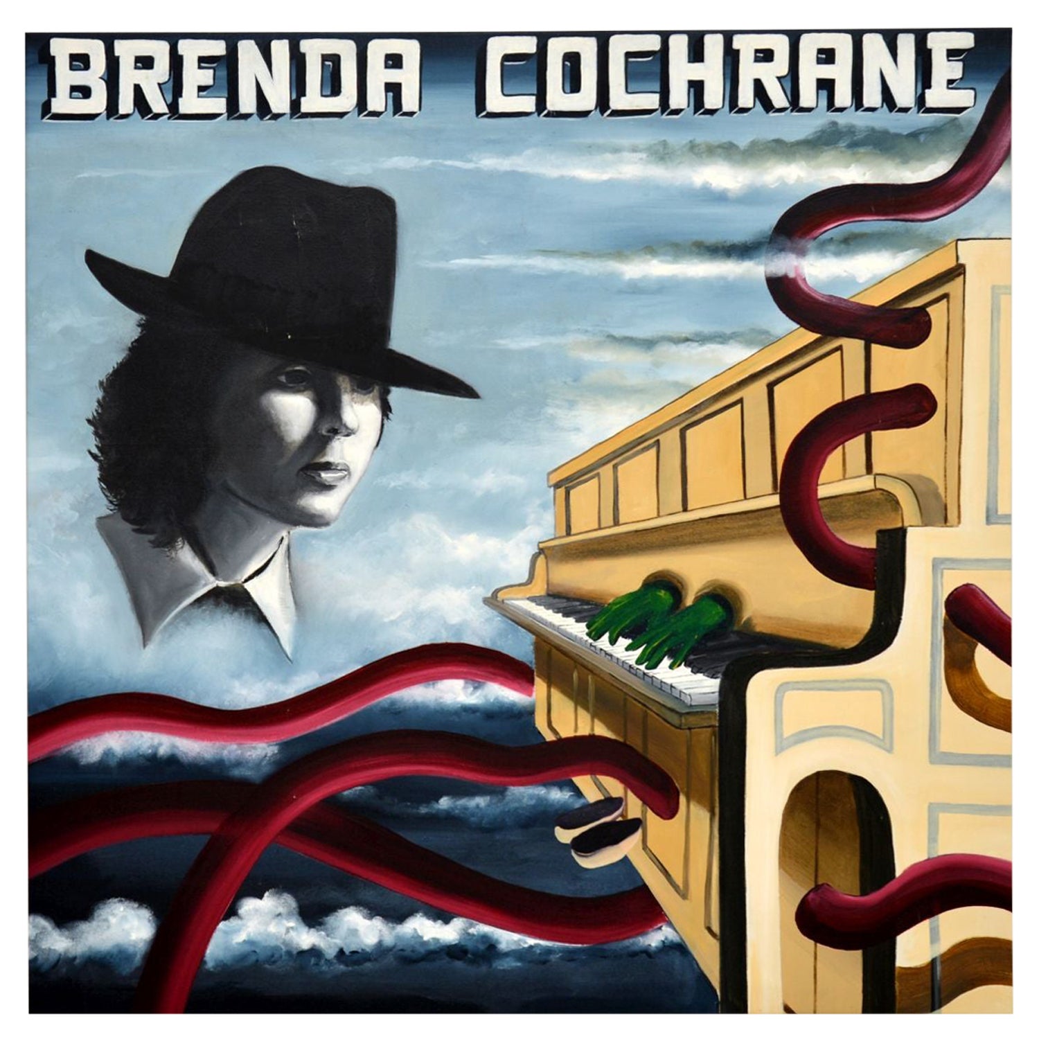 Peinture à l'huile de John Mackay de Brenda Cochrane en vente