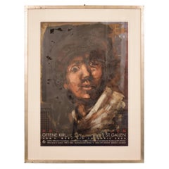 Oil Painting by Lutz Friedel "Even as a Young Rembrandt" from 2008