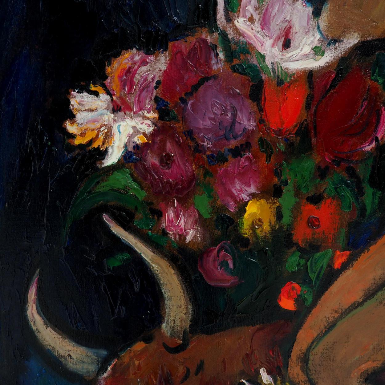 Oil Painting by Theo van der Horst, The Netherlands 1970s For Sale 1
