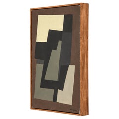 Oil Painting by Tore Nyberg, 1950s