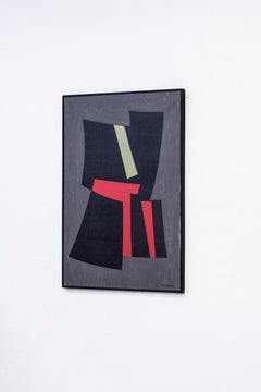 Oil Painting by Tore Nyberg, Sweden, 1957