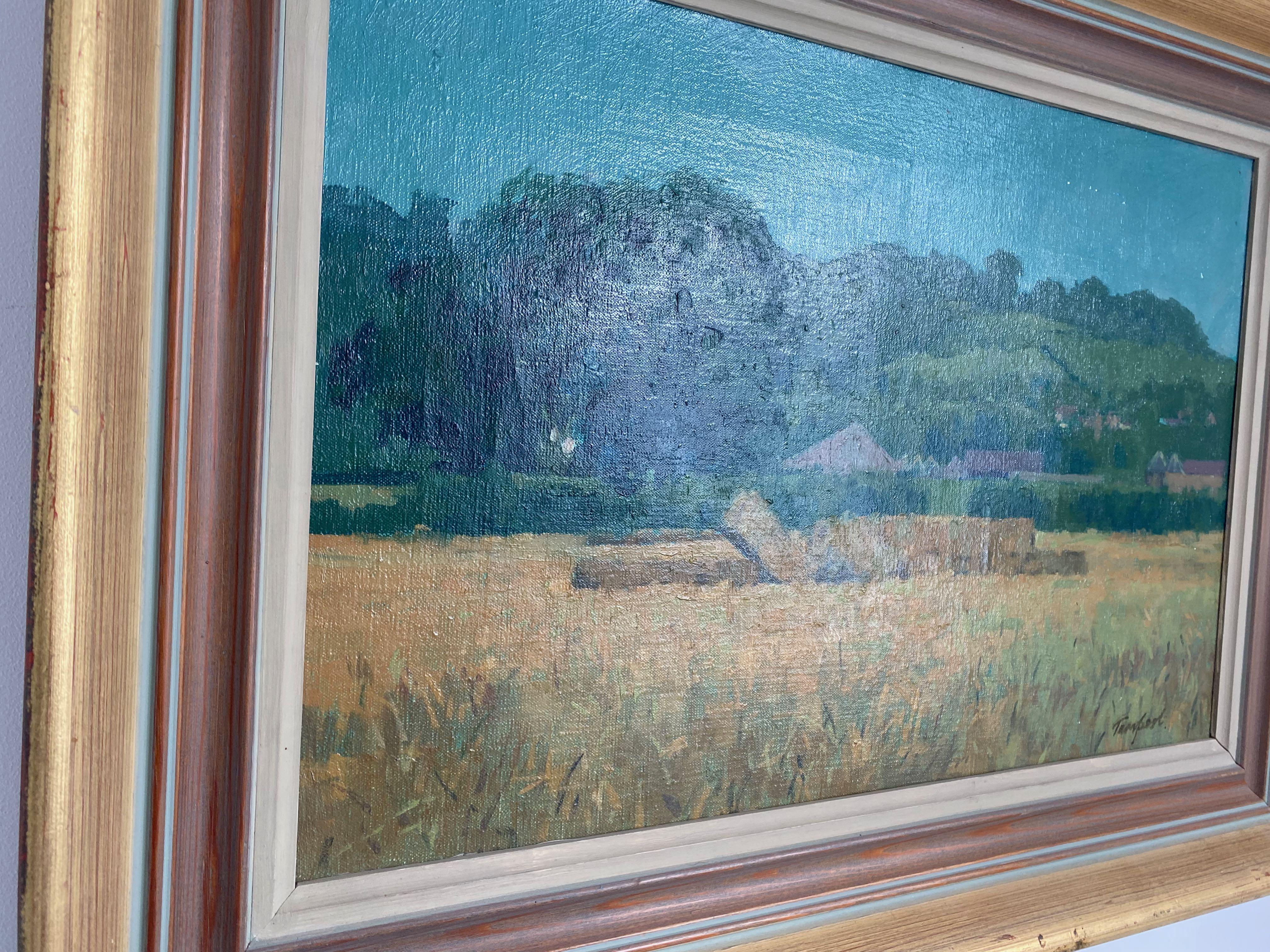 Canvas Oil Painting by Victor Tempest For Sale