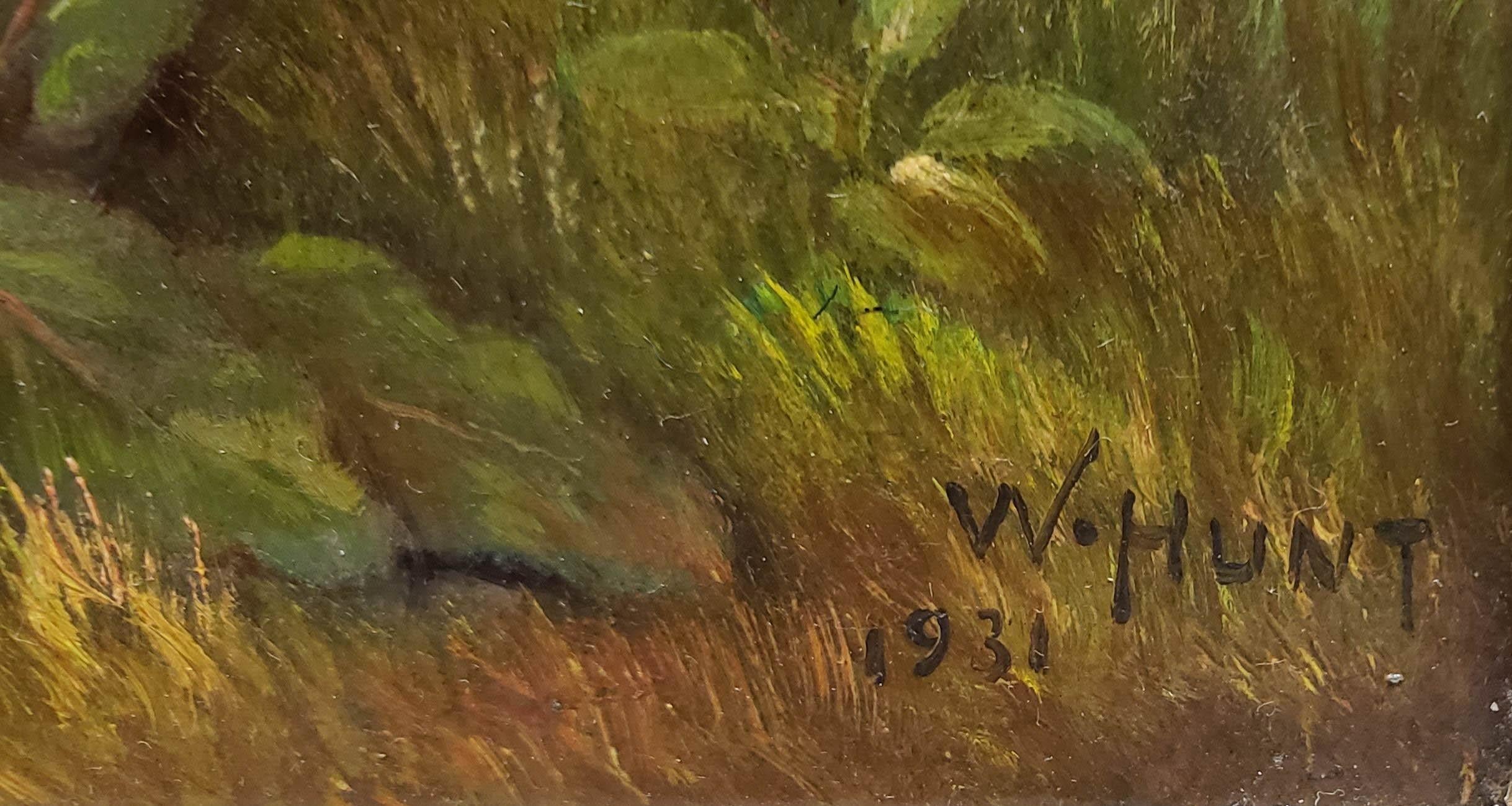 Oil Painting by Walter Hunt 