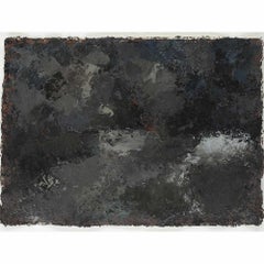 Chemin Oil Painting on Paper, Contemporary Style, Signed, 2018